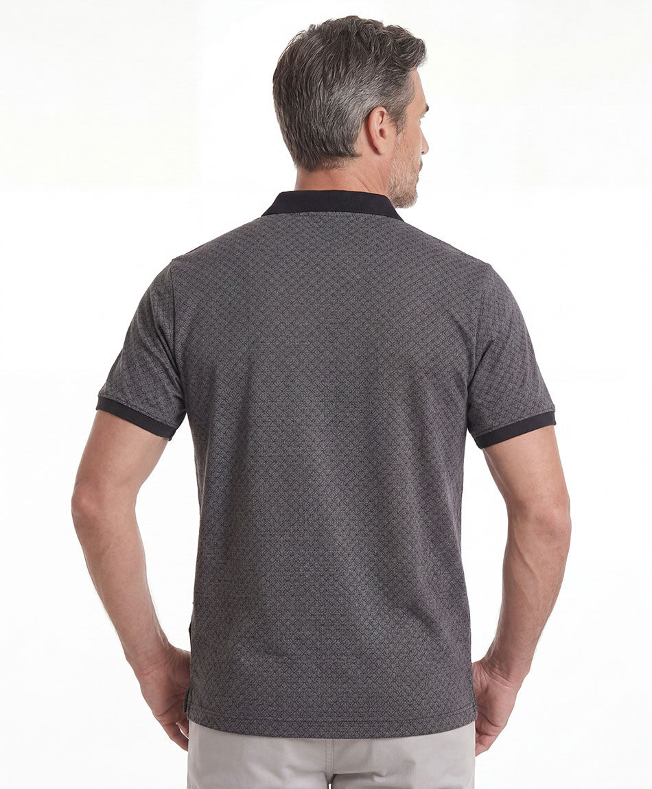 Remera hombre polo rombos