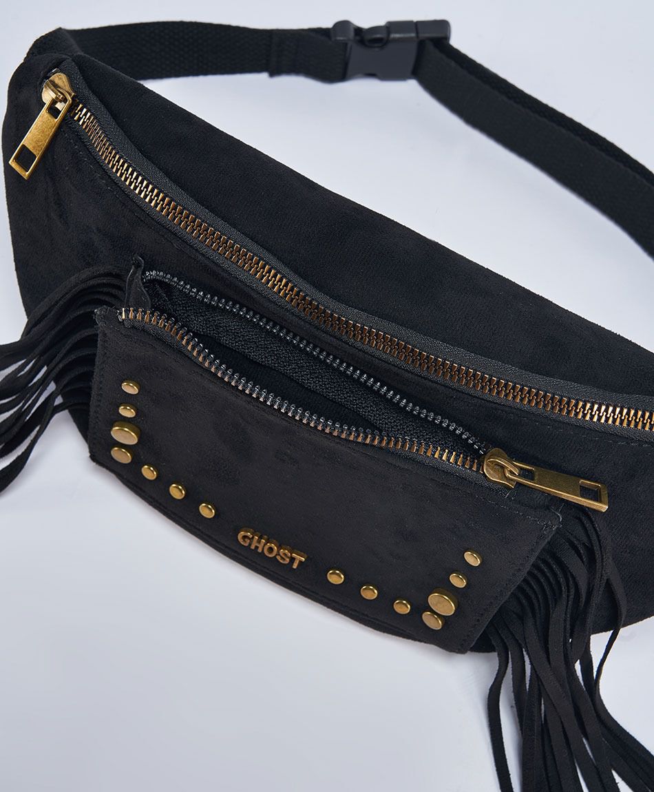Banano mujer fringes black