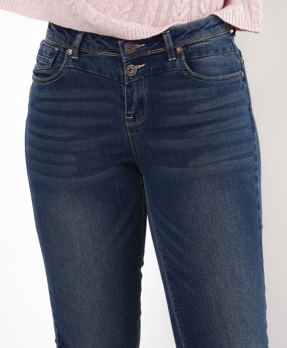 Jeans mujer desgastado skinny fit
