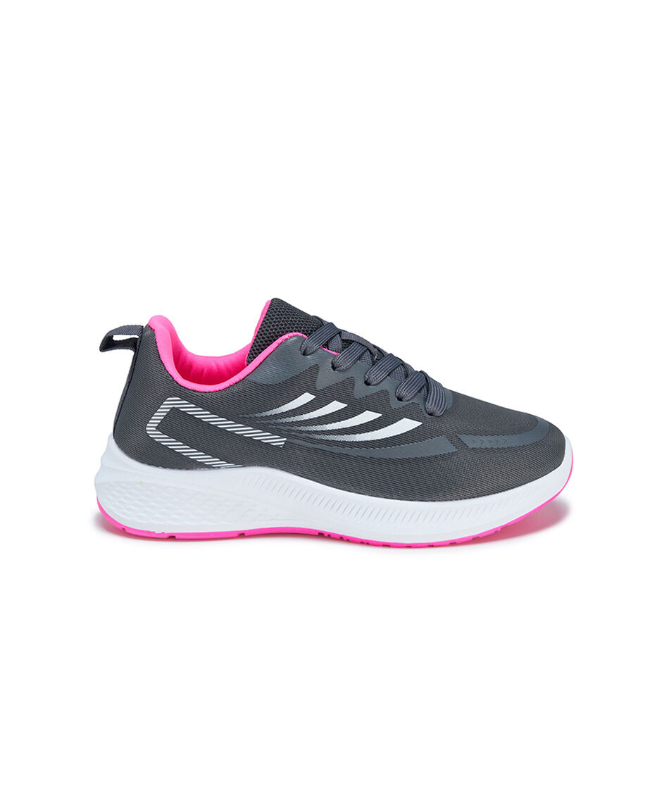 Zapatilla deportiva mujer gris