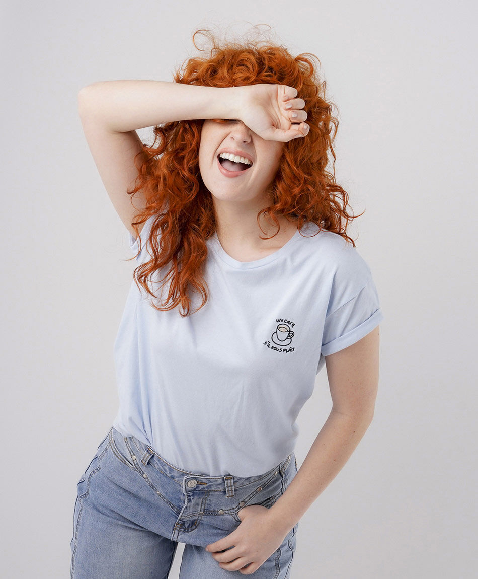 Remera mujer cafecito