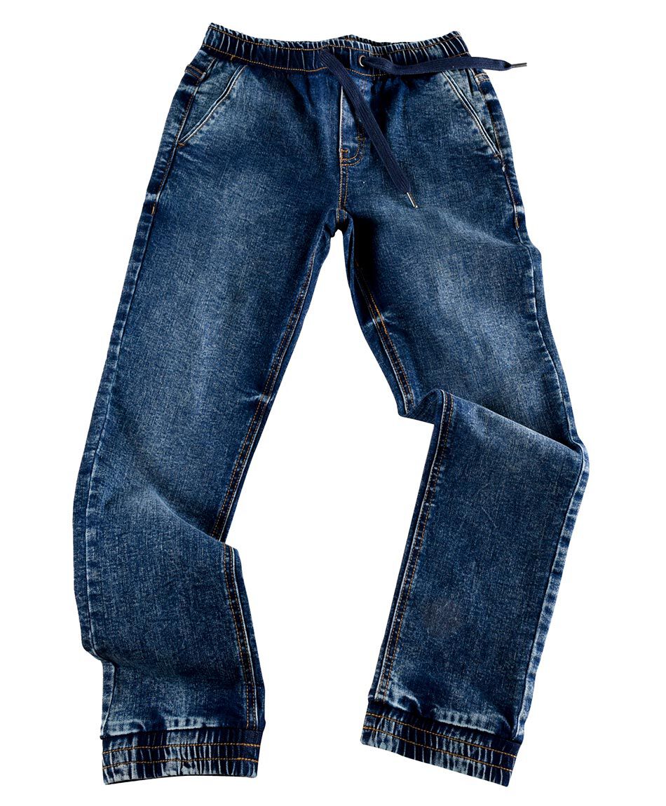 Jeans azul jogger