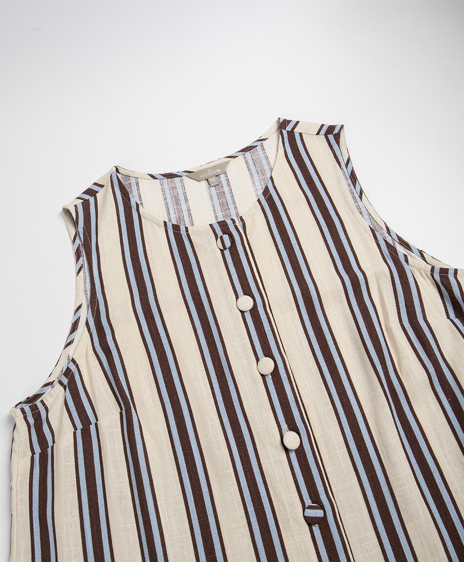 Camisa mujer vest l&iacute;neas