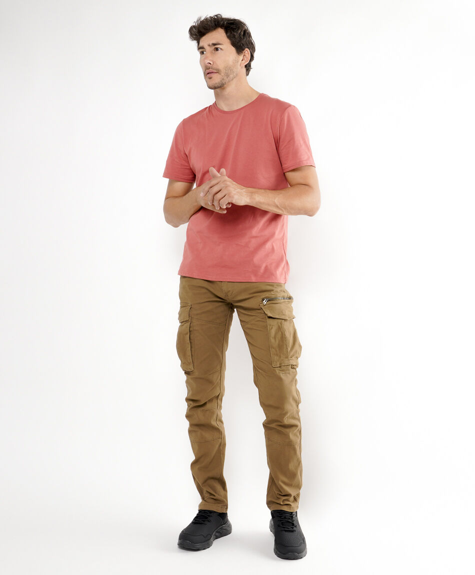 Pantal&oacute;n hombre cargo colores