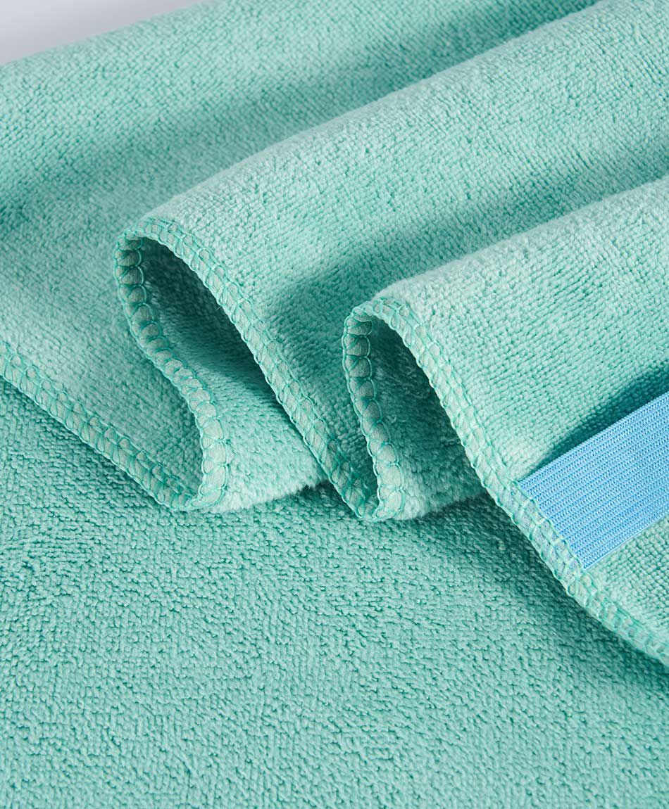 Set toalla escolar gimnasio celeste