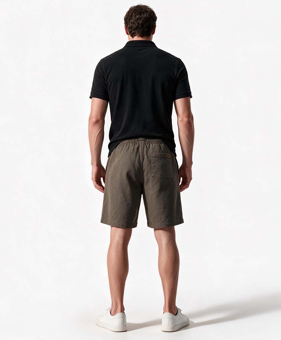 Short hombre caf&eacute;