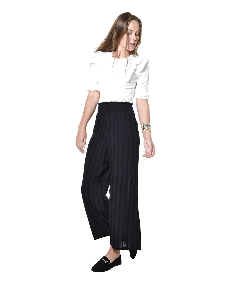 Pantalon jacquard