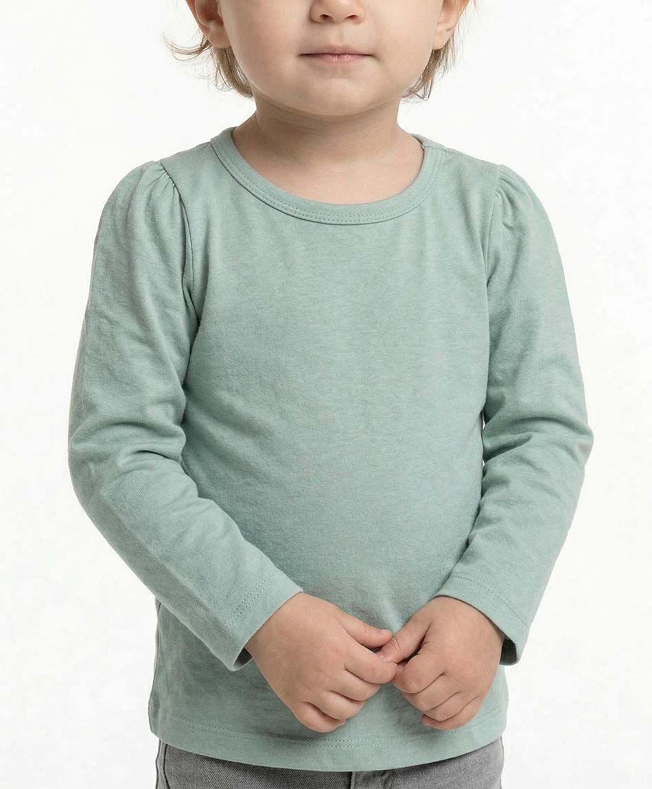 Remera beb&eacute; b&aacute;sica manga larga