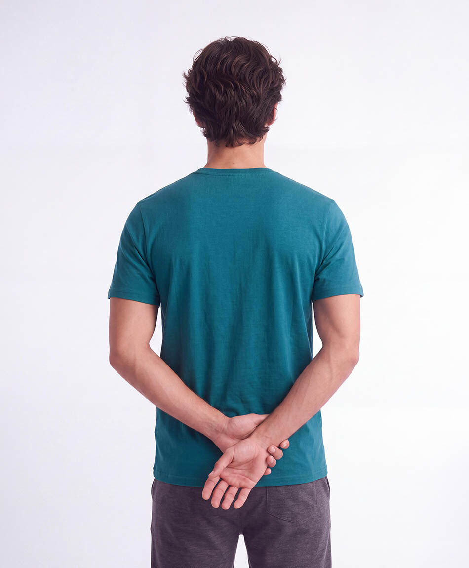 Remera deportiva hombre lisa
