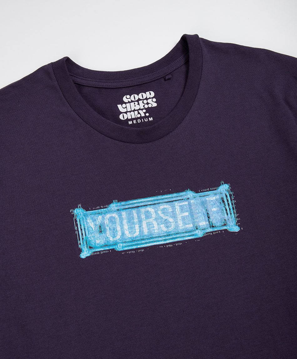 Remera hombre estampado yourself