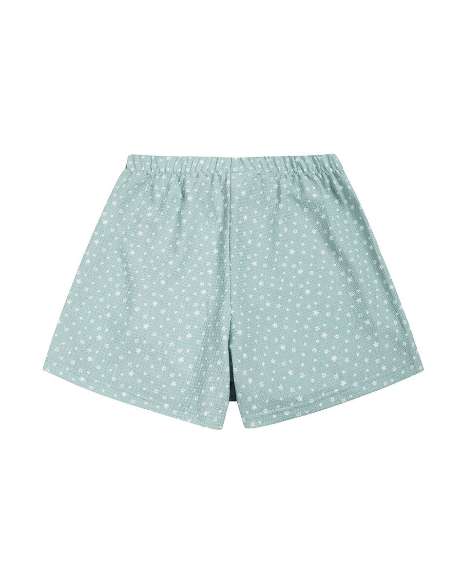 Short ni&ntilde;a pollera estrellas