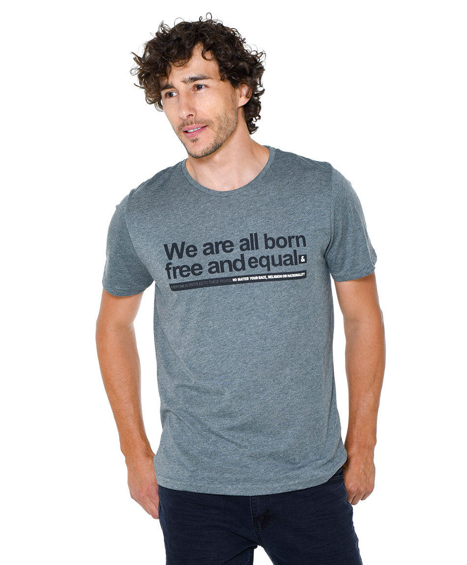 Polera estampada