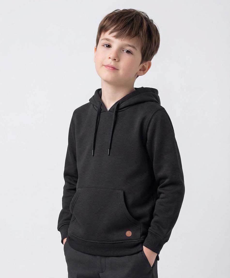 Buzo escolar negro ni&ntilde;o