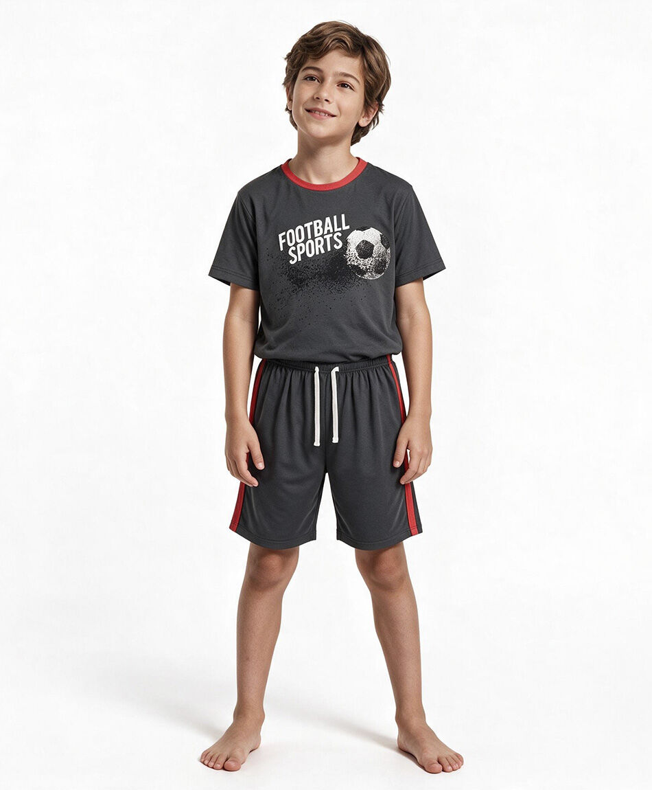 Pijama ni&ntilde;o football