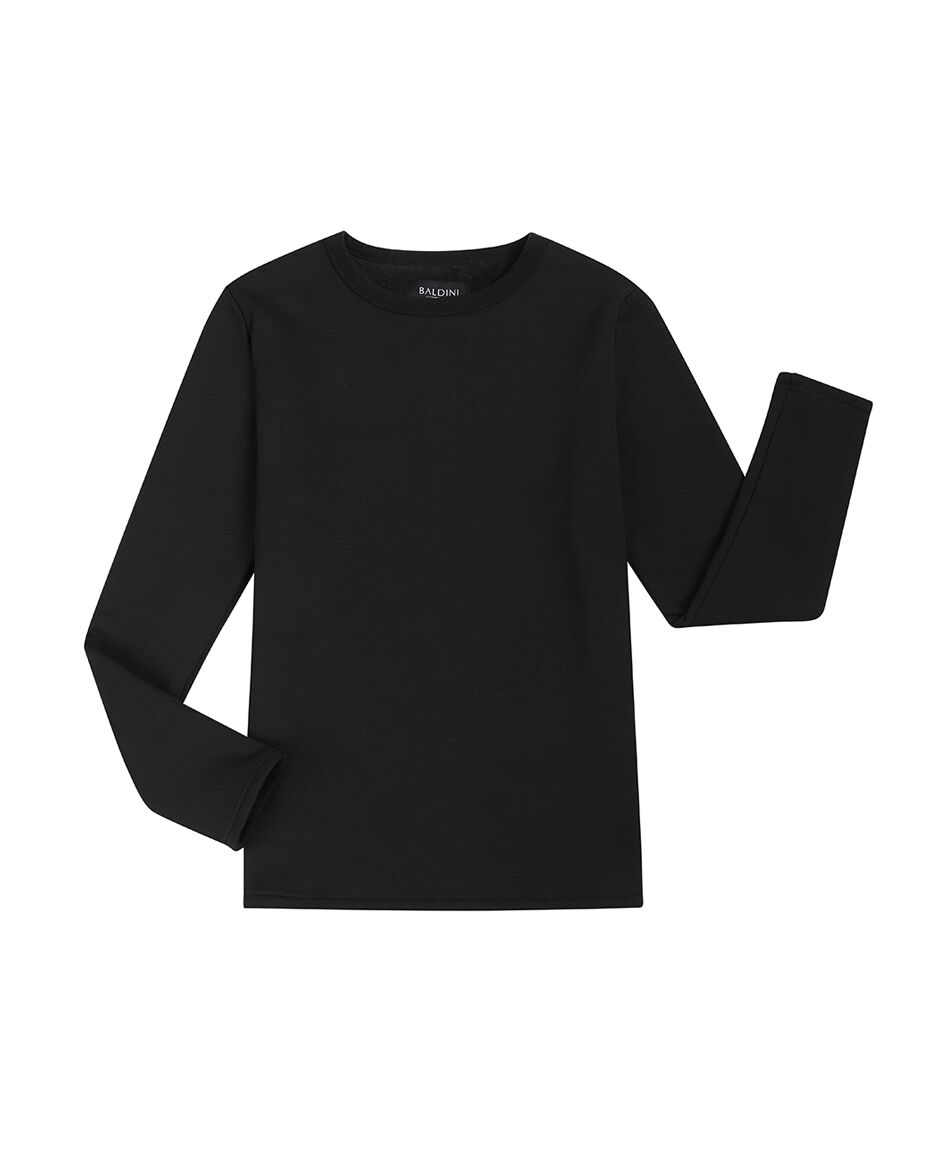 Camiseta hombre lisa t&eacute;rmica black