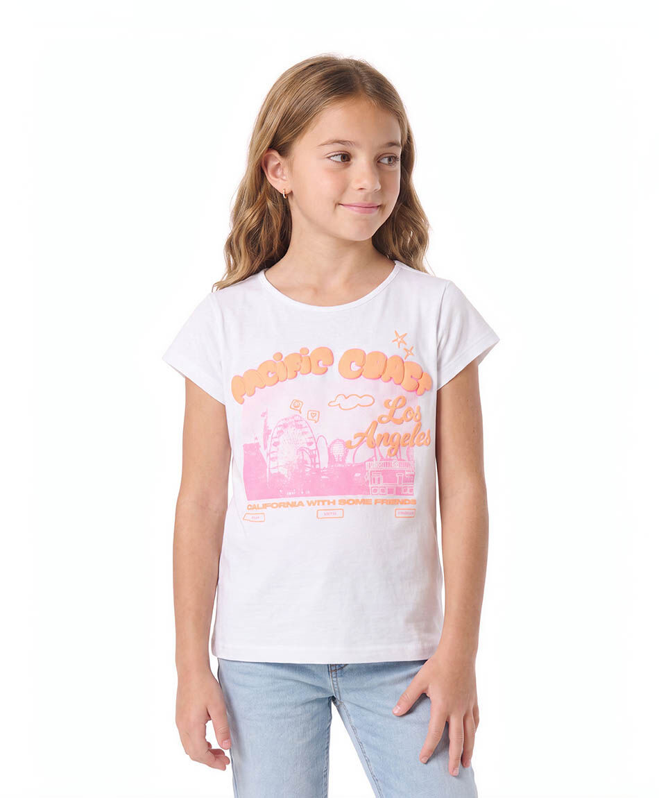 Remera nina pacific coast