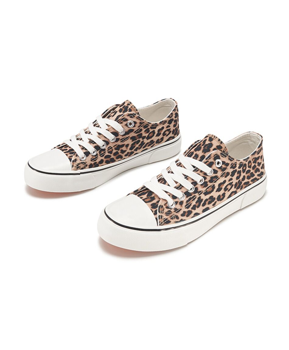 Zapatilla mujer animal print