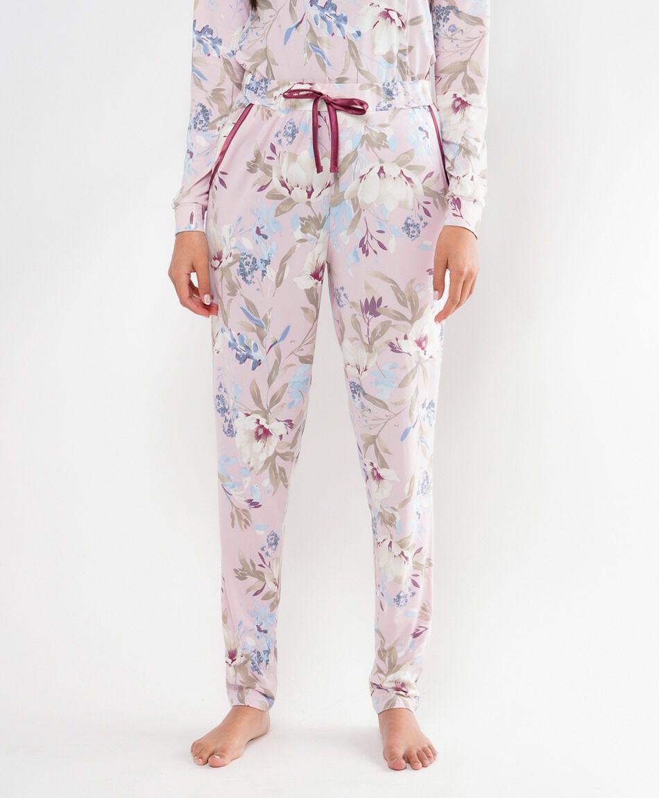 Pijama mujer flores y ramas
