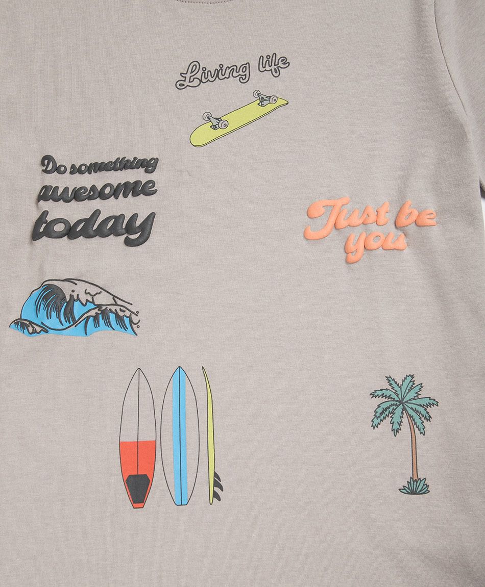 Remera ni&ntilde;o estampados