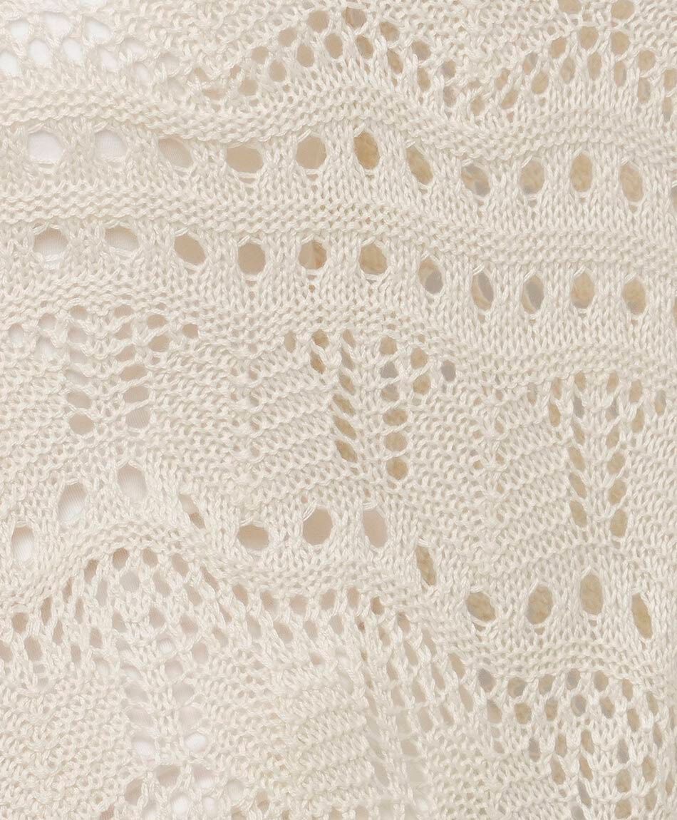 Cardigan mujer encaje lazo