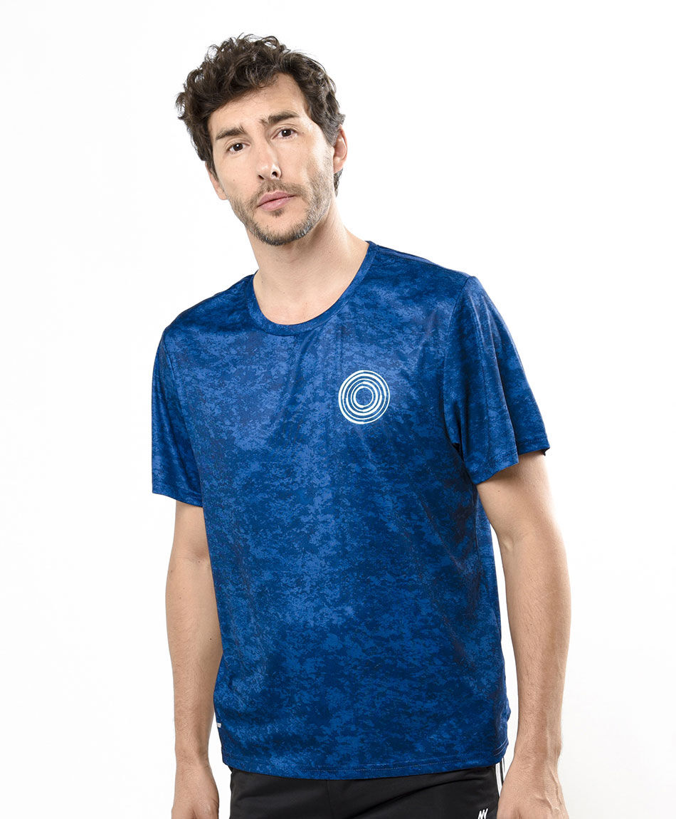 Remera deportiva hombre waves
