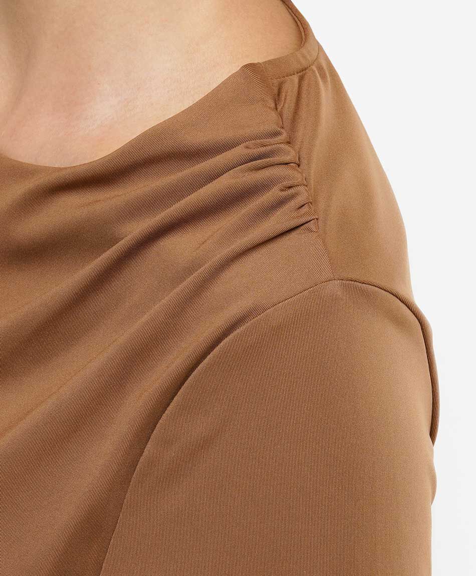 Remera mujer recogido lateral