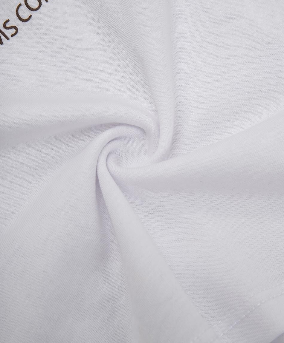 Remera deportiva mujer oversize white