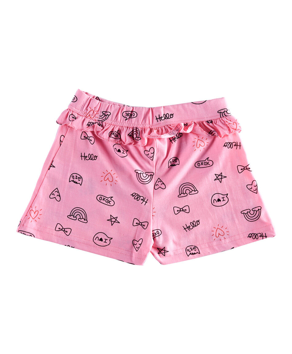 Short estampado