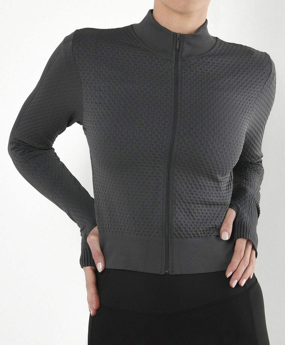 Buzo deportivo mujer seamless crop