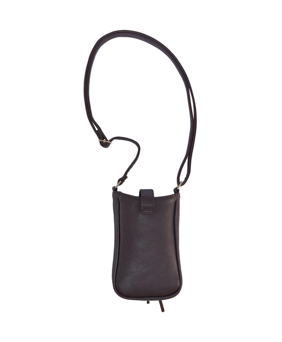 Billetera mujer portacelularbrown