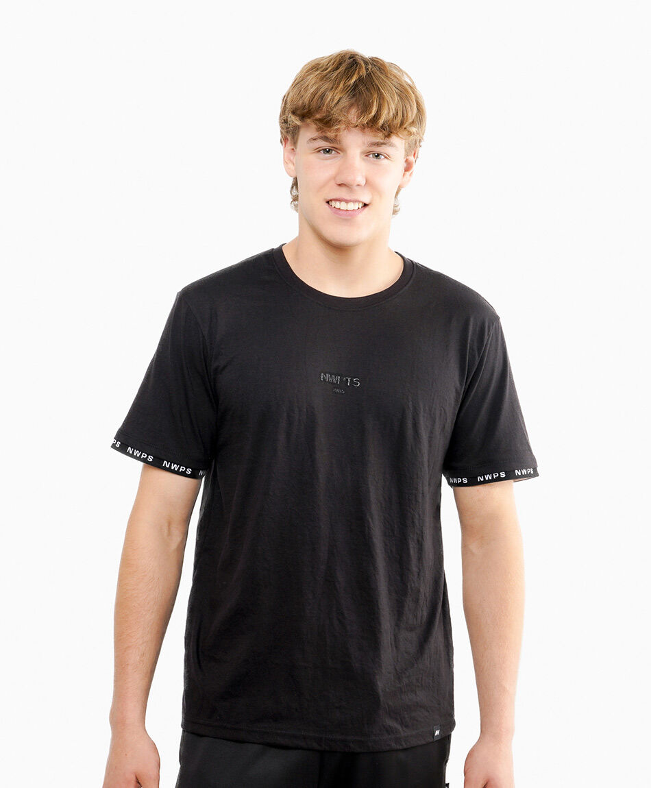 Remera deportiva hombre new sport black