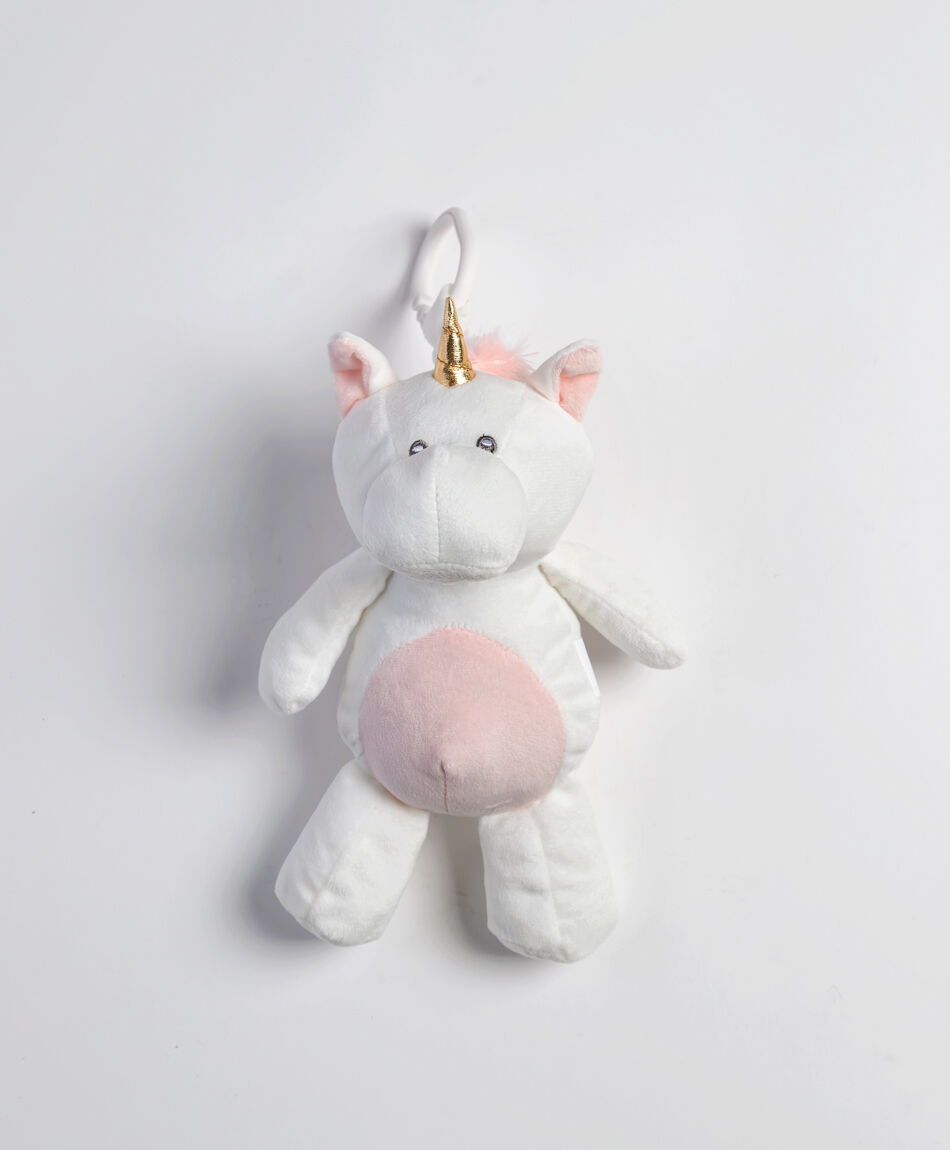 Peluche beb&eacute; unicornio colgante