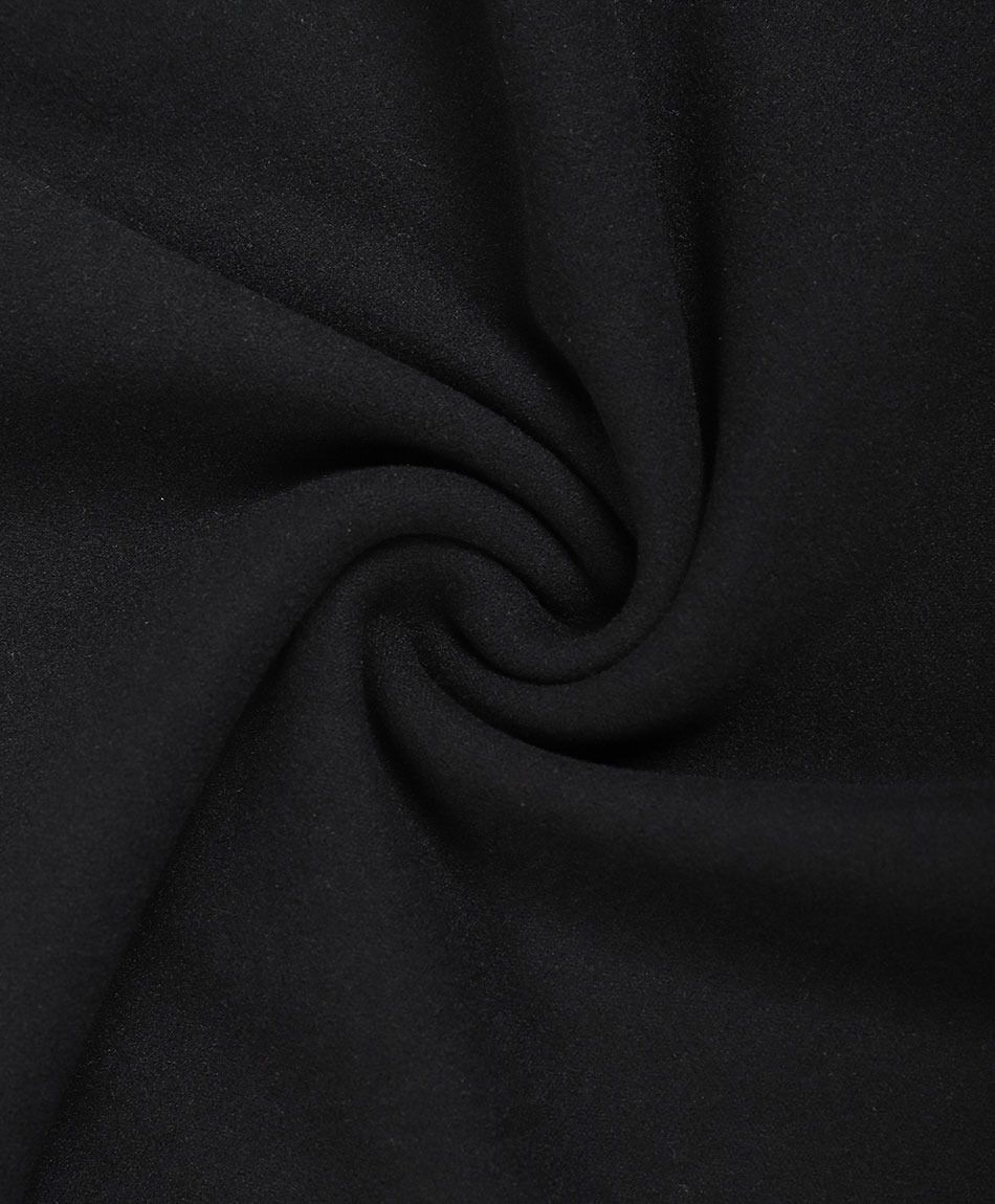 Camiseta mujer lisa termica black