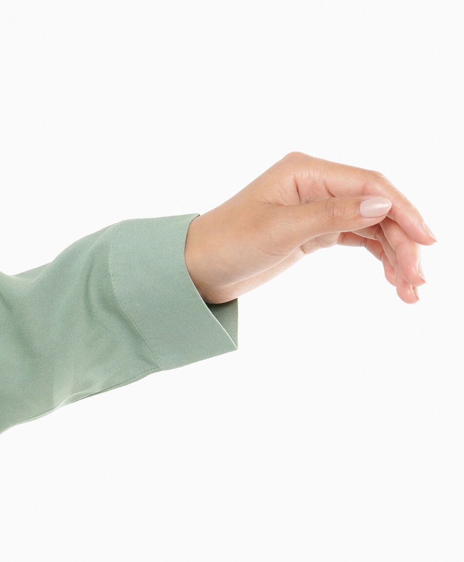 Camisa mujer camisero green