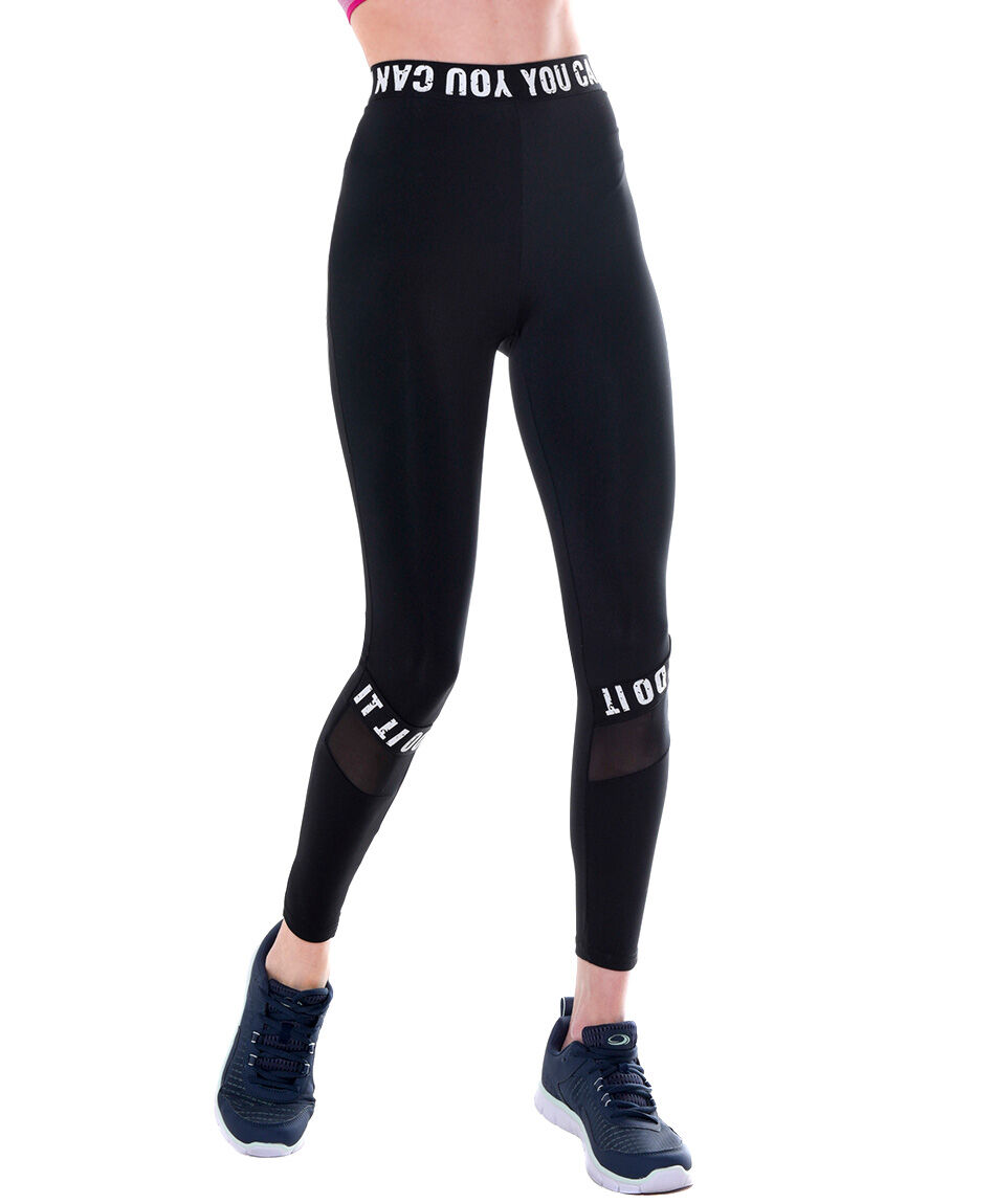 Calza deportiva letras - TRICOT