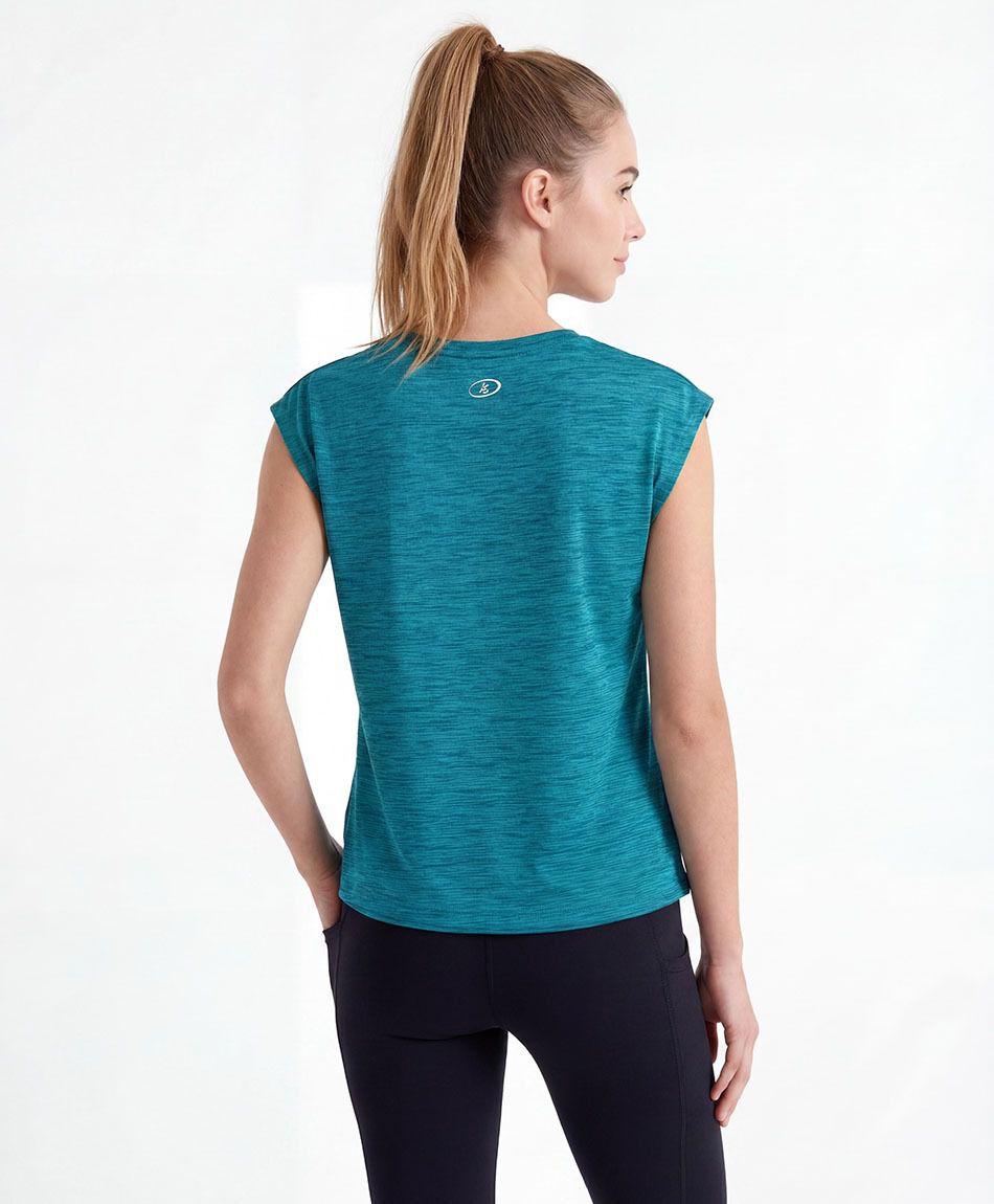 Remera deportiva mujer more sin mangas