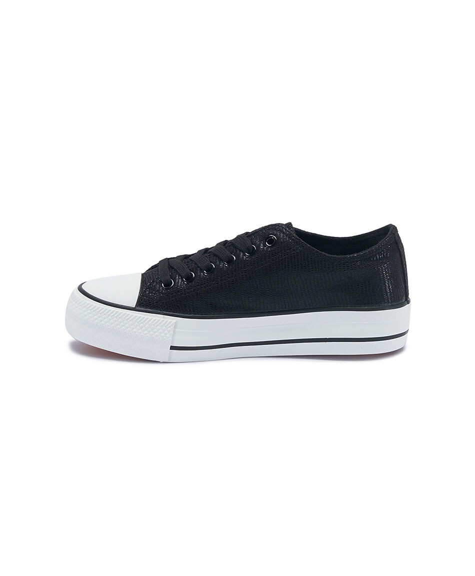 Zapatilla mujer urbana negro