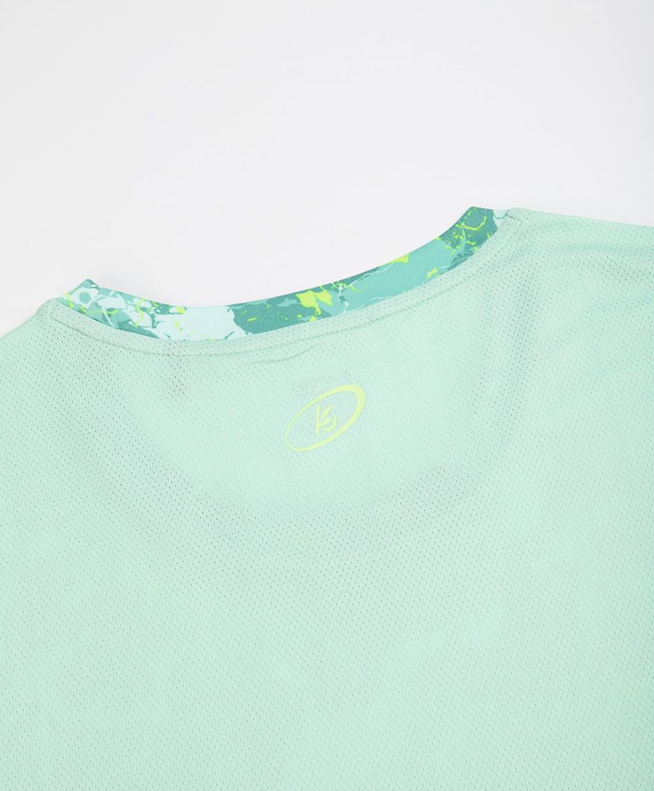 Remera deportiva mujer dise&ntilde;o olas