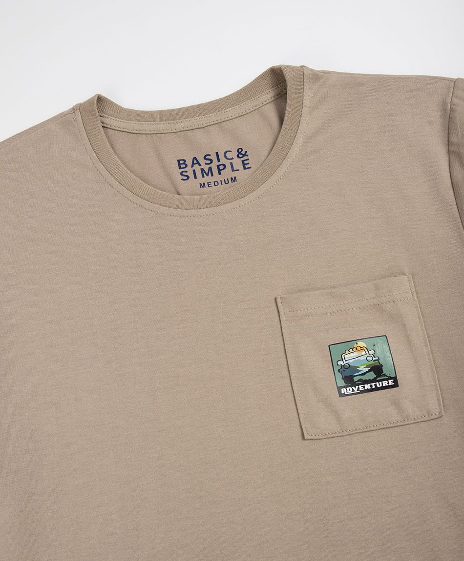 Remera hombre bolsillo arizona