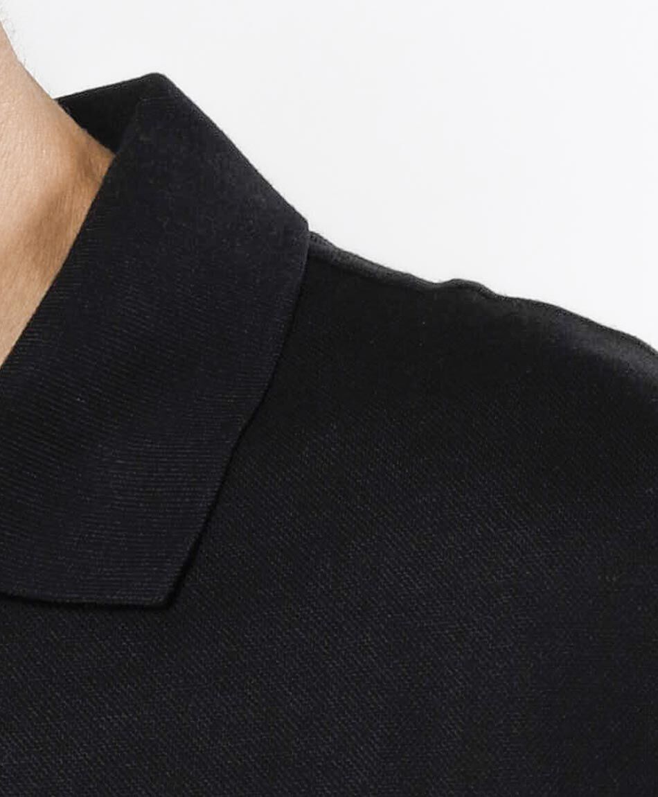 Remera hombre lisa cuello piqu&eacute;