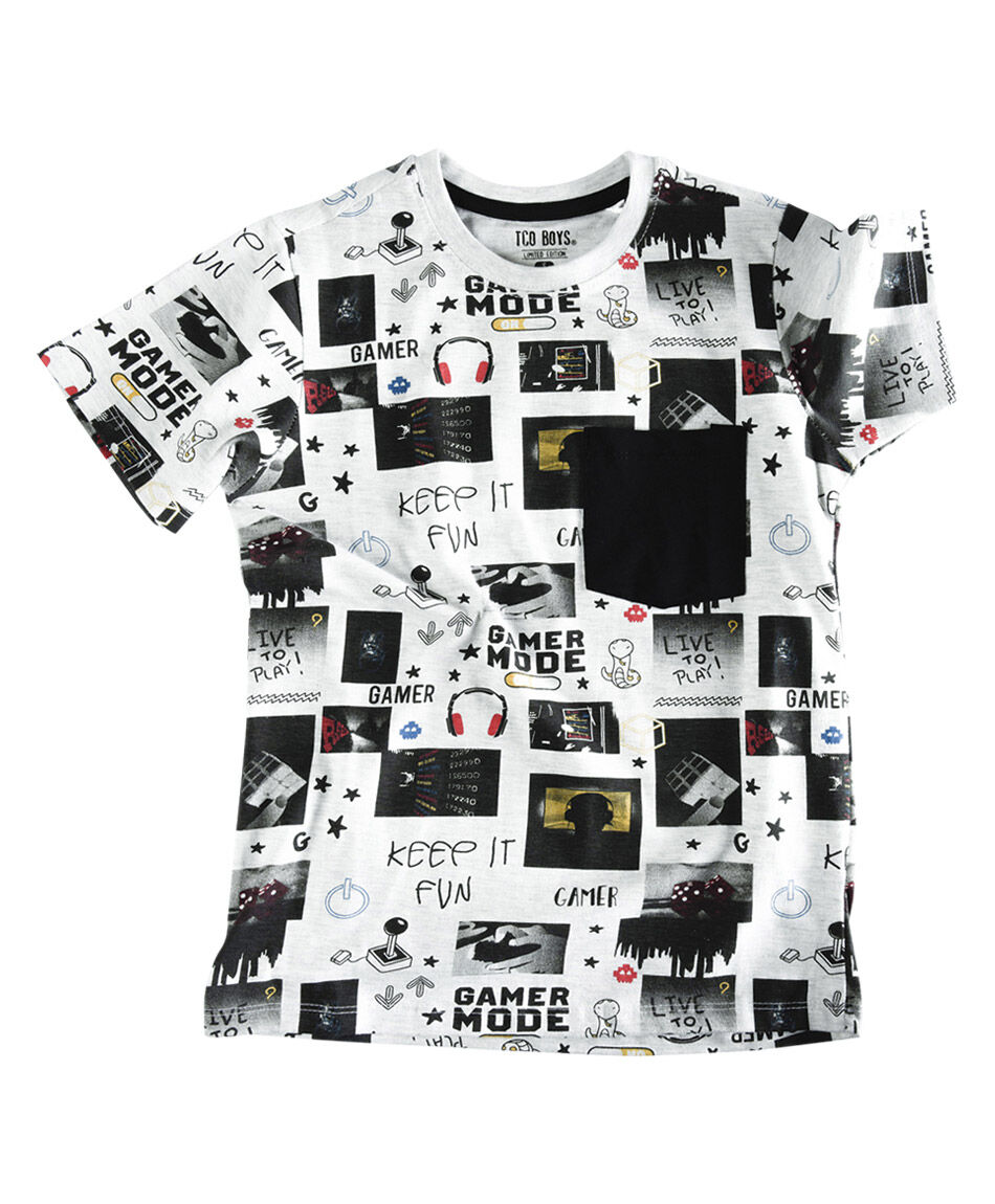 Polera con bolsillo