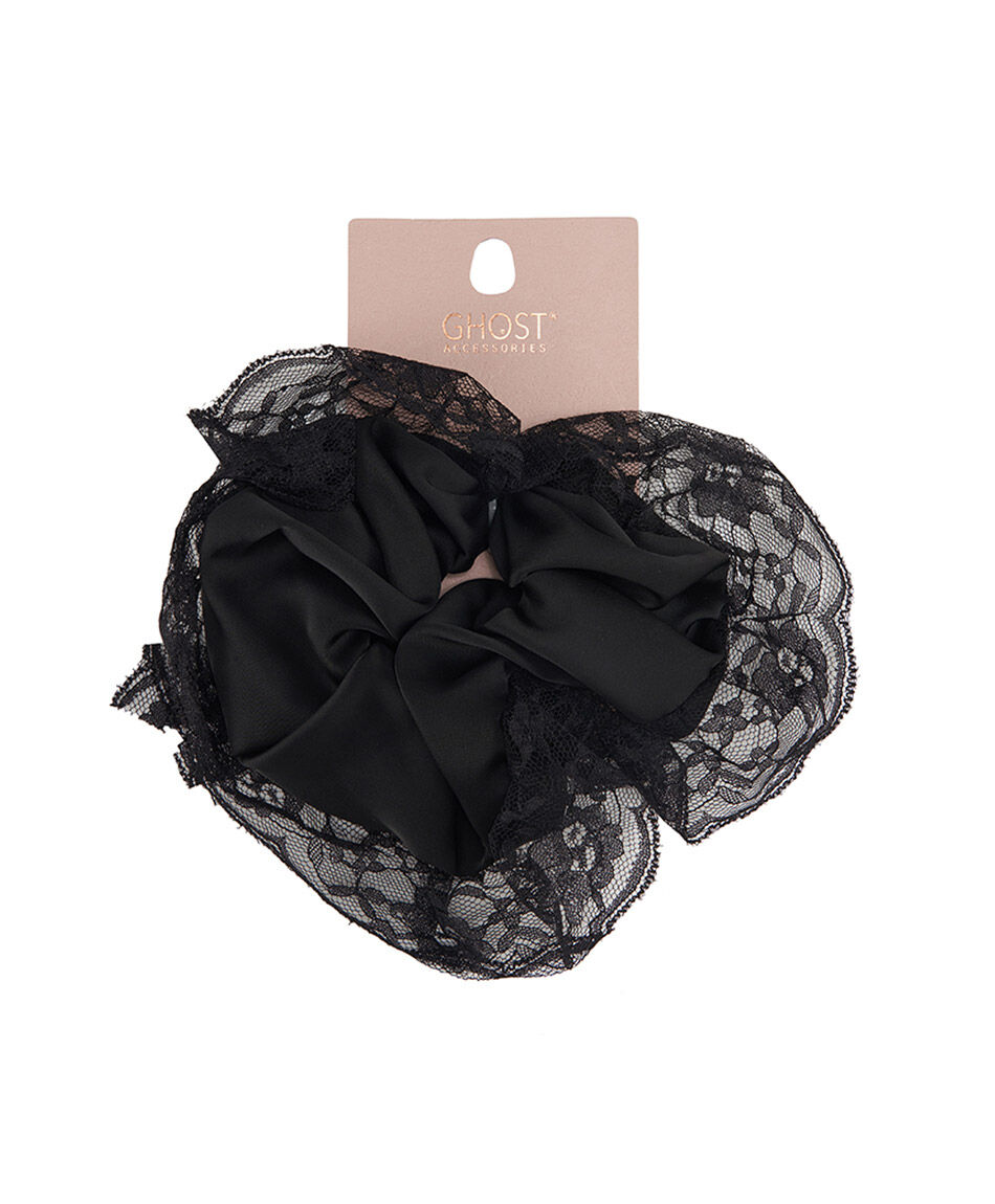 Scrunchie mujer encajes