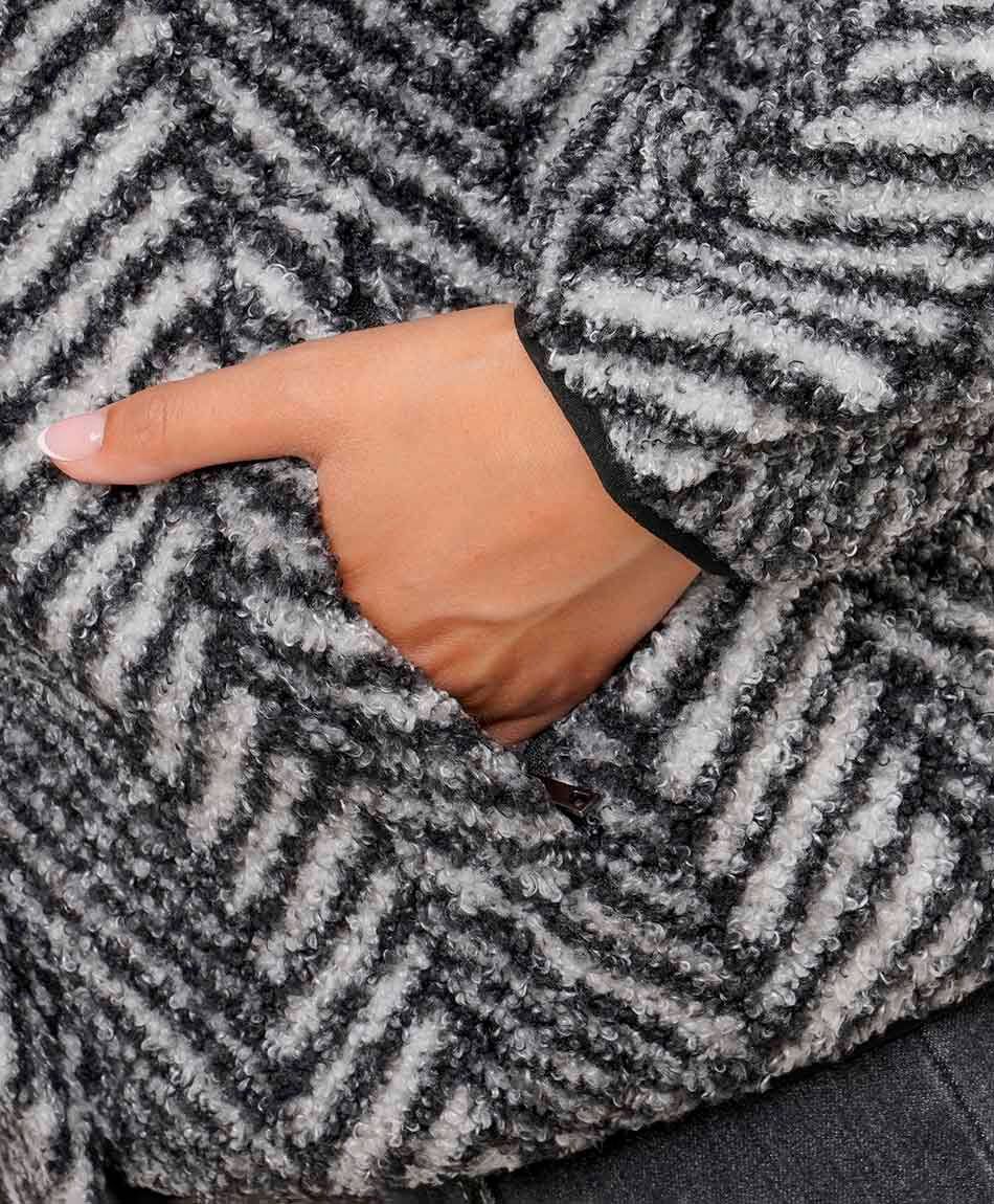 Campera mujer zigzag