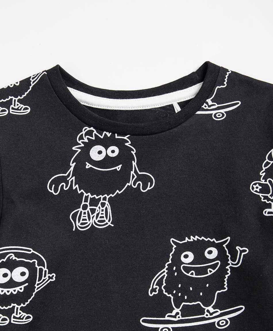 Remera beb&eacute; mounstritos