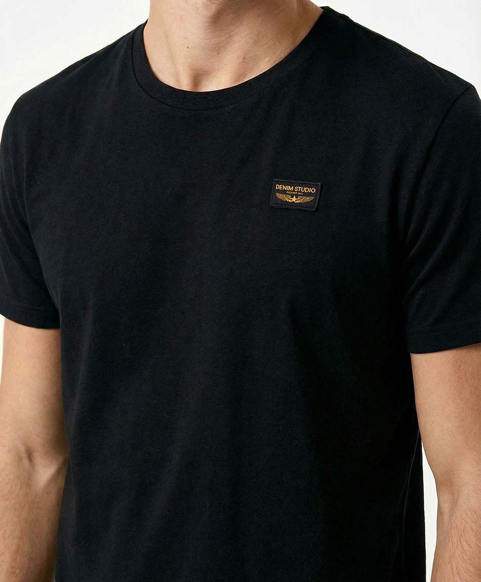 Remera hombre lisa denim studio