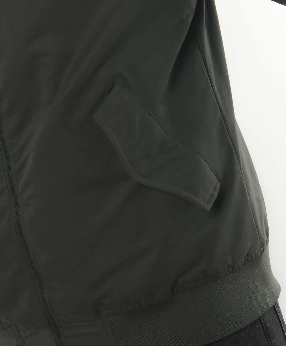 Chaqueta hombre estilo bomber verde