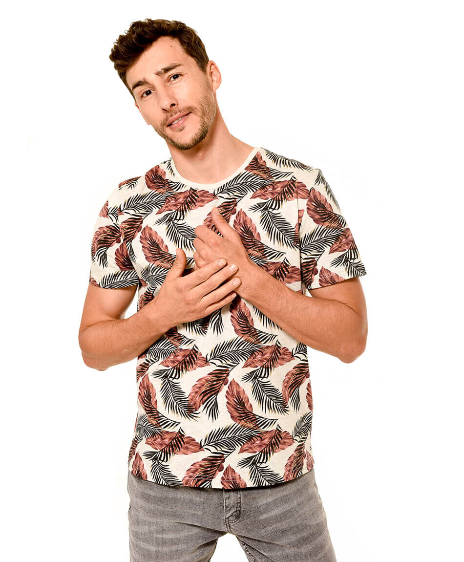 Polera fashion flores