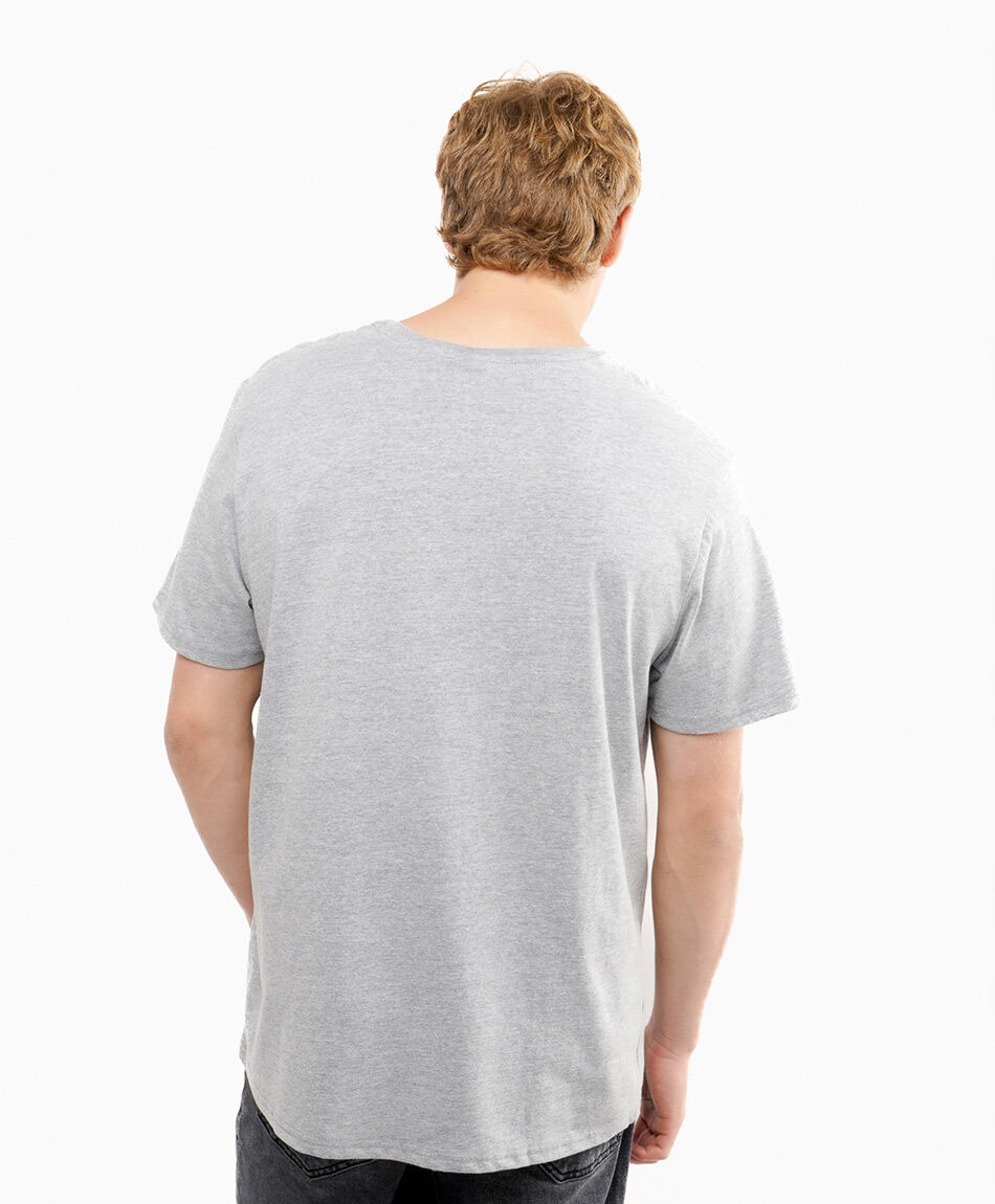 Remera hombre b&aacute;sica lisa