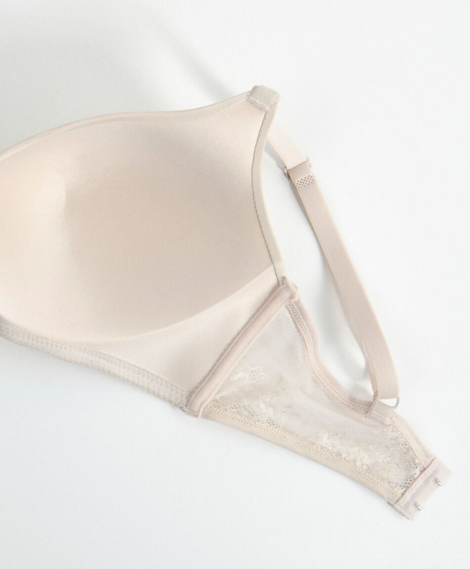 Bralette mujer malla floreada