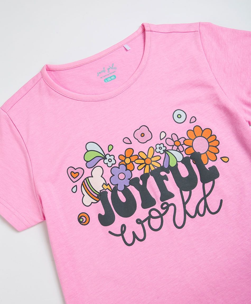 Remera ni&ntilde;a joyful